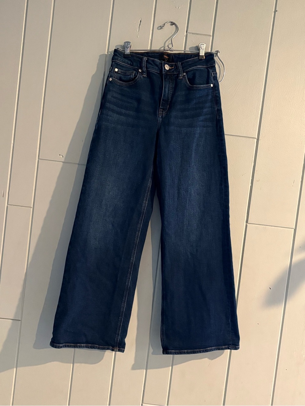 Quince Wide-Leg Jeans in Deep Indigo